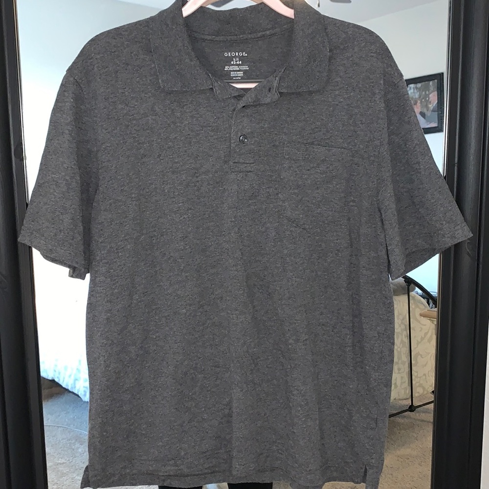 Mens Dark Gray Shirt